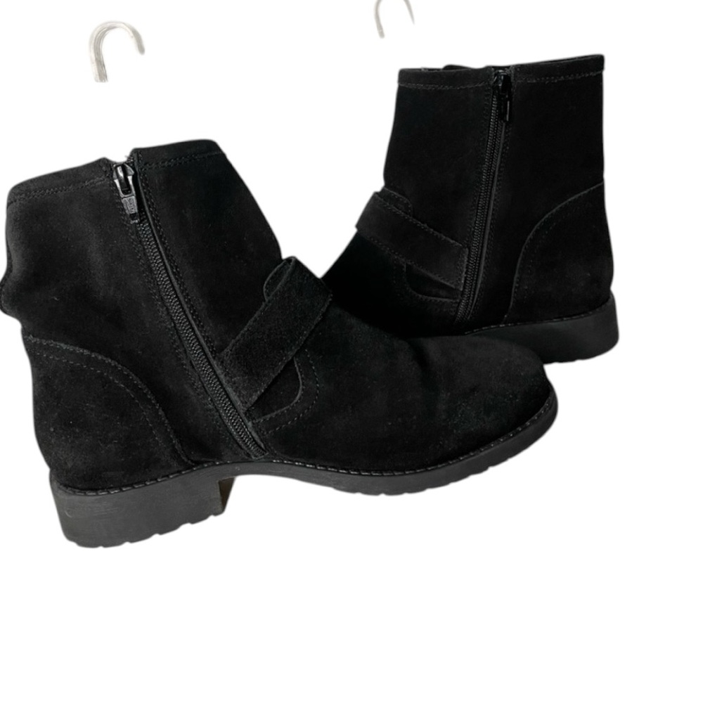 Steve Madden Women's Black Suede Ankle Boots Sz 9 - Picture 10 of 10